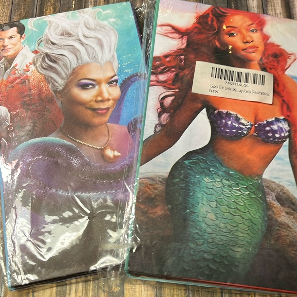 5for$10 24Pc Little Mermaid Party Favor Gift Bags Birthday Party Supplies Ariel